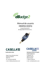 Casella dBadge2 Manual De Usuario