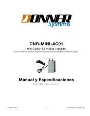 Donner DNR-MINI-AC01 Manual De Instrucciones