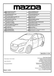 Mazda CG16 V3 921 Instrucciones De Montaje