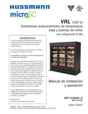 Hussmann micro SC VRL Manual De Instalación Y Operación