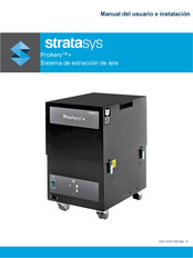 Stratasys ProAero+ Manual Del Usuario E Instalación