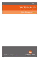 Datamax-O’Neil MICROFLASH 2Te Guia Del Usuario