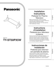 Panasonic TY-ST50PX5W Instrucciones De Instalación