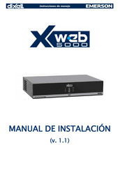 Emerson dixell X web 5000 Instrucciones De Manejo