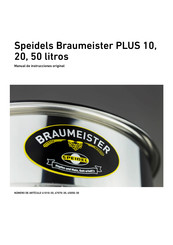 Speidel Braumeister PLUS Manual De Instrucciones Original