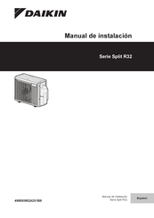 Daikin 4MWXM-A9 Manual De Instalación