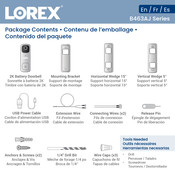 Lorex B463AJ Serie Manual De Instrucciones