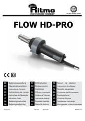 Ritmo FLOW HD-PRO Manual De Uso Y Mantenimiento