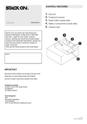 STACK-ON QAS-1510-B Instrucciones