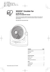 IRIS WOOZOO PCF-HE18R Manual Del Usuario