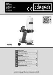 Scheppach HD12 Traduccion Del Manual De Instrucciones Originale