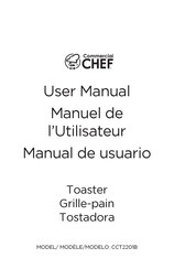 Commercial CHEF CCT2201B Manual De Usuario