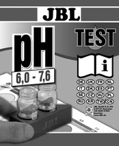 JBL pH Test 6,0 - 7,6 Manual Del Usuario