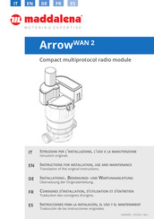 Maddalena Arrow WAN 2 Traducción De Las Instrucciones Originales