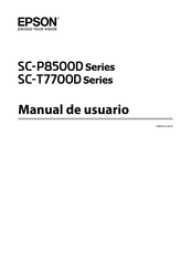 Epson SC-T7700D Serie Manual Del Usuario