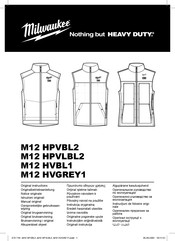 Milwaukee HEAVY DUTY M12 HVGREY1 Manual De Instrucciones