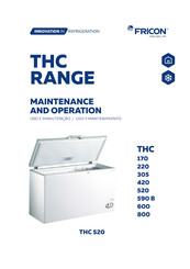 FRICON THC 220 Manual De Mantenimiento