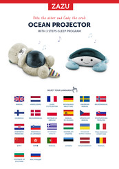 ZAZU OCEAN PROJECTOR Manual De Usuario