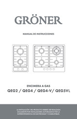 Gröner QEG4 Manual De Instrucciones