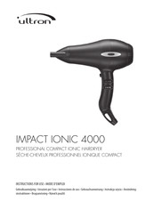 ultron IMPACT IONIC 4000 Instrucciones De Uso