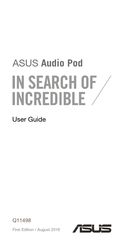 Asus Audio Pod Guia Del Usuario