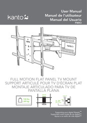 Kanto FMX3 Manual Del Usuario