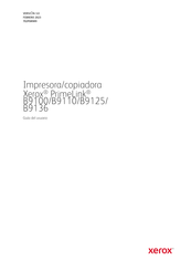 Xerox PrimeLink B9125 Guia Del Usuario