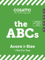Cosatto Acorn i-Size Manual De Instrucciones