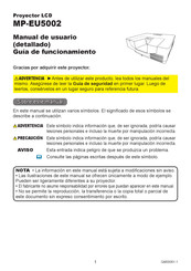 Maxell MP-EU5002 Manual De Usuario