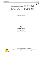 Gacell SLC 53C Manual Del Usuario