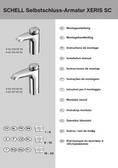 Schell XERIS SC 02 258 06 99 Instrucciones De Montaje