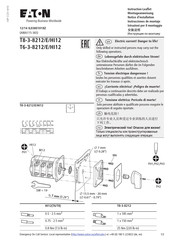 Eaton T8-3-8212/E/HI12 Instrucciones De Montaje