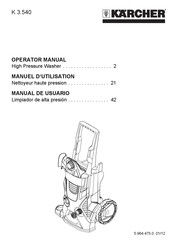 Kärcher K 3.540 Manual De Usuario