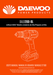 Daewoo DALD200-BL Manual De Usuario