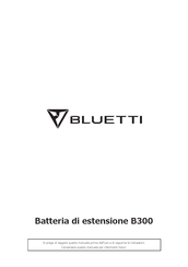 Bluetti B300 Manual De Instrucciones