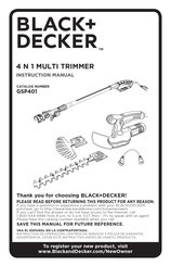 Black and Decker GSP401 Manual De Instrucciones