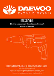 Daewoo DAES 500/C Manual De Usuario