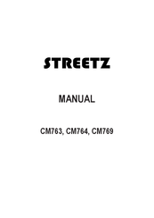 Streetz CM764 Manual