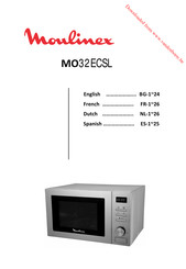 Moulinex MO32ECSL Manual Del Usuario