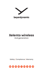 Beyerdynamic Xelento wireless 2nd generation Manual De Instrucciones