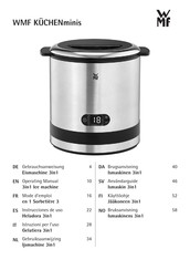 WMF KUCHENminis 04.1645.0011 Instrucciones De Uso