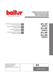 baltur 35640010 Manual De Instrucciones Para La Instalación, El Uso Y El Mantenimiento