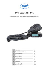 PNI Escort HP 446 Manual De Usuario