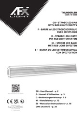 afx light 16-2095 Manual De Instrucciones