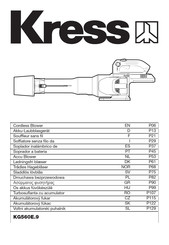 KRESS KG560E.9 Manual De Instrucciones