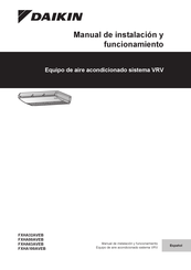 Daikin VRV FXHA50AVEB Manual De Instalación Y Funcionamiento