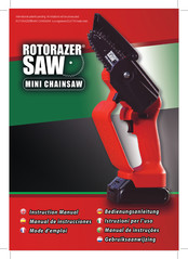 Rotorazer Saw MINI CHAINSAW Manual De Instrucciones