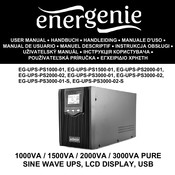 Energenie EG-UPS-PS3000-01-S Manual De Usuario