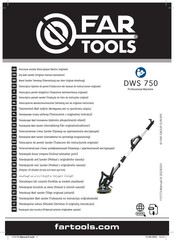 Far Tools DWS 750 Traduccion Del Manual De Instrucciones Originale