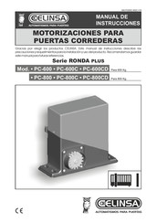 Celinsa PC-800 Manual De Instrucciones